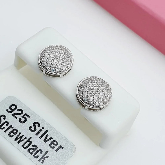 "925 Sterling Silver Cubic Zirconia Earrings, U19254576 - Picture 11 of 11